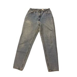 Levis 551 Jeans Womens 12 Long Tall Vintage Made In USA Blue Relaxed Tapered